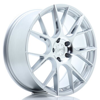 19" JR Wheels JR42 - Silver Machined Face