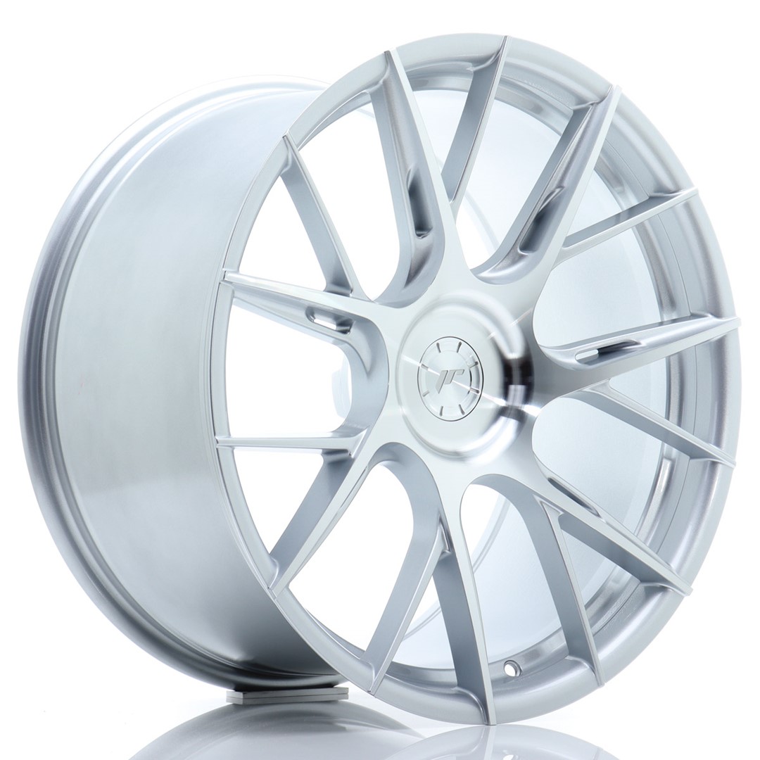 20" JR Wheels JR42 - Silver Machined Face - 4