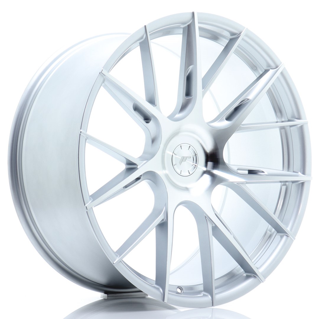22" JR Wheels JR42 - Silver Machined Face - 4