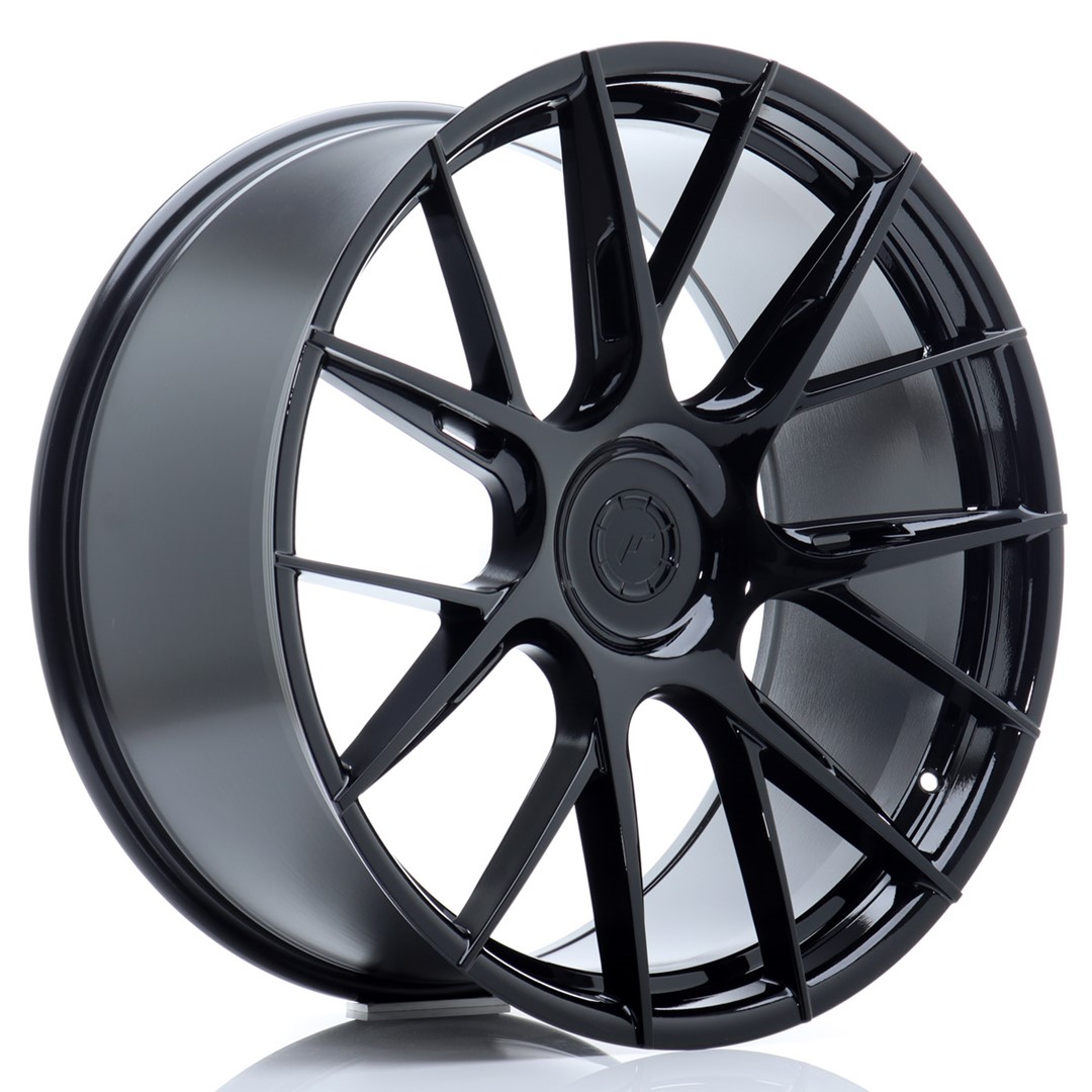 22" JR Wheels JR42 - Glossy Black - 4