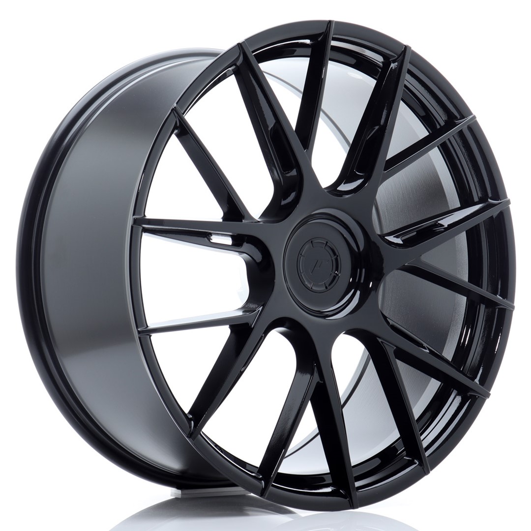 22" JR Wheels JR42 - Glossy Black - 2