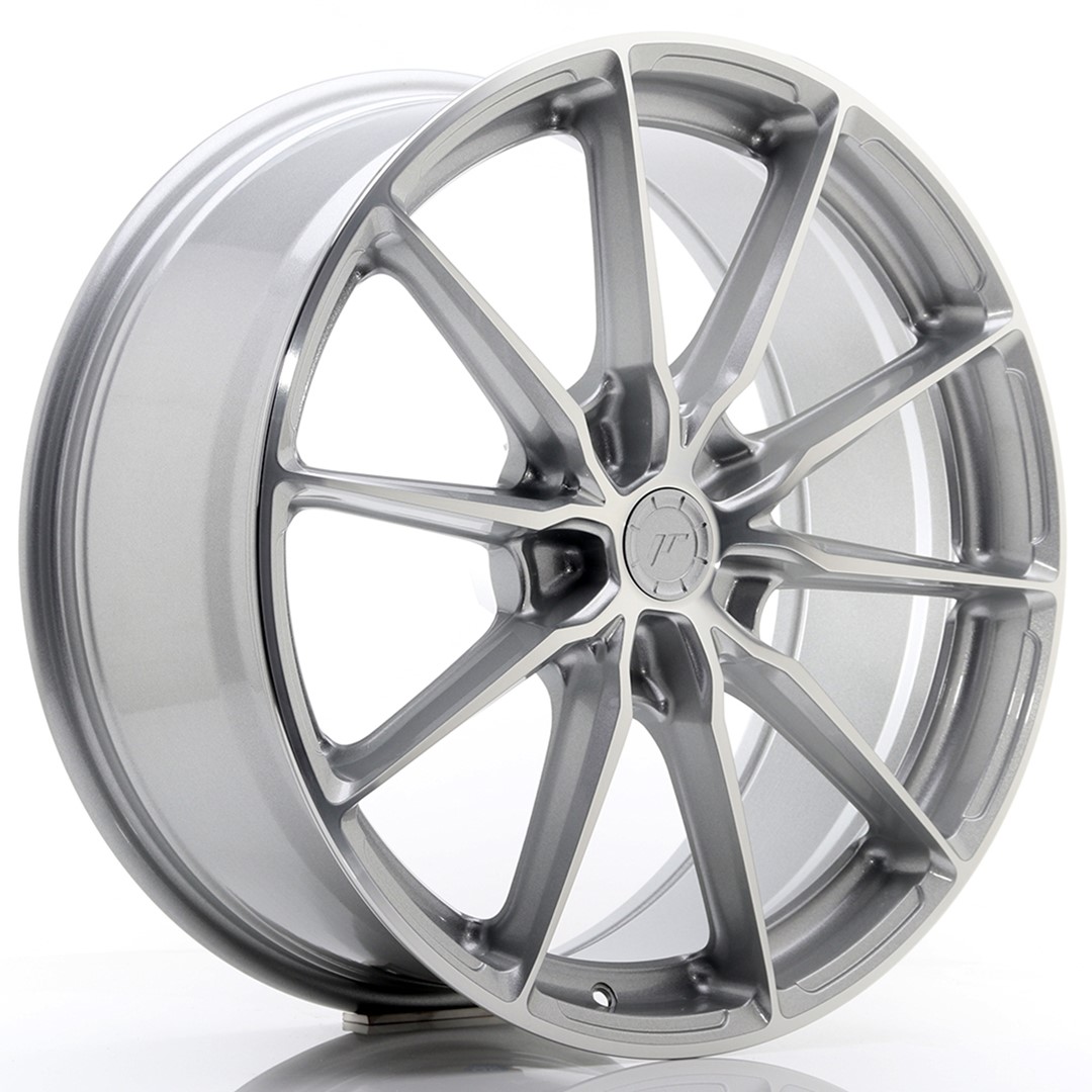 20" JR Wheels JR37 - Silver Machined Face