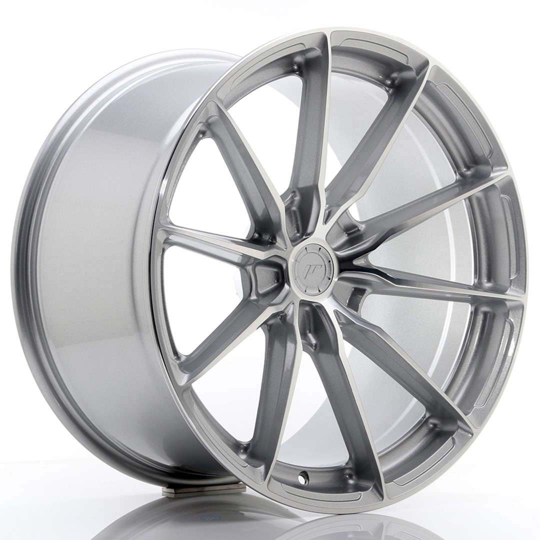 20" JR Wheels JR37 - Silver Machined Face - 4