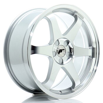 19" JR Wheels JR3 - Silver Machined Face