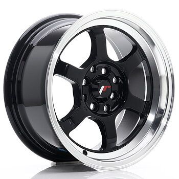 15" JR Wheels JR12 - Glossy Black