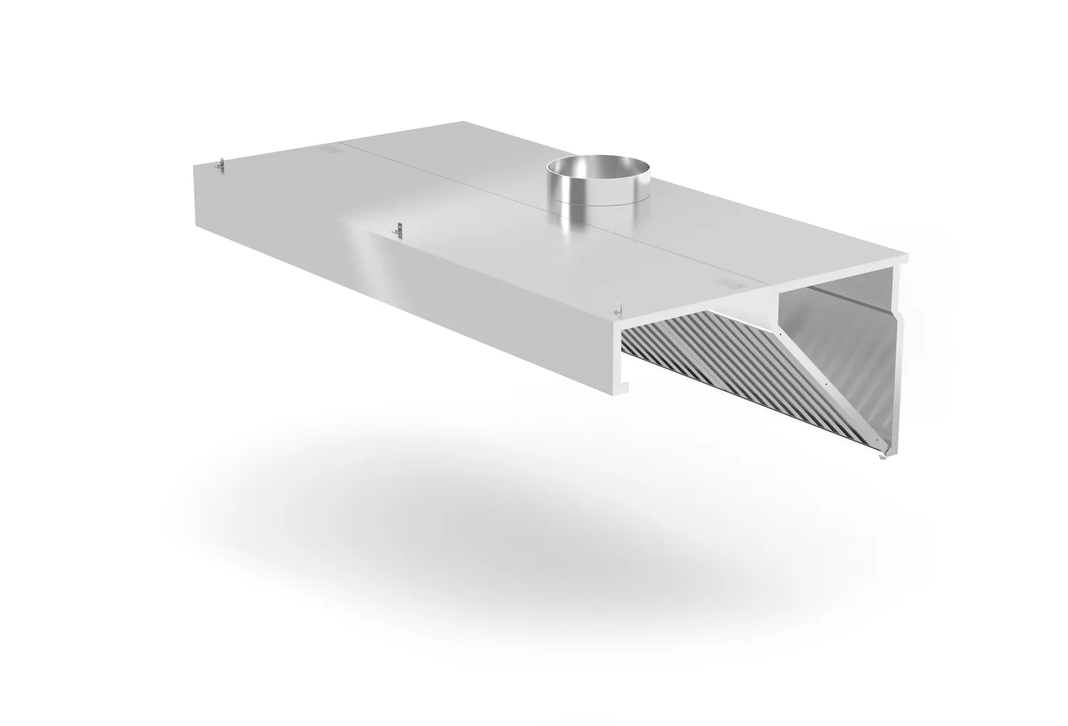 Wall mounted Ventilation hood, 1200x700x450 mm