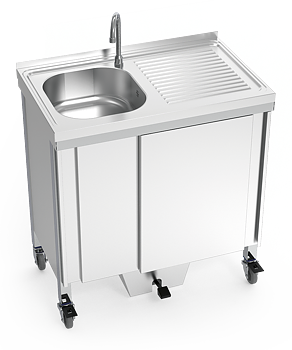 Mobile sink / sink