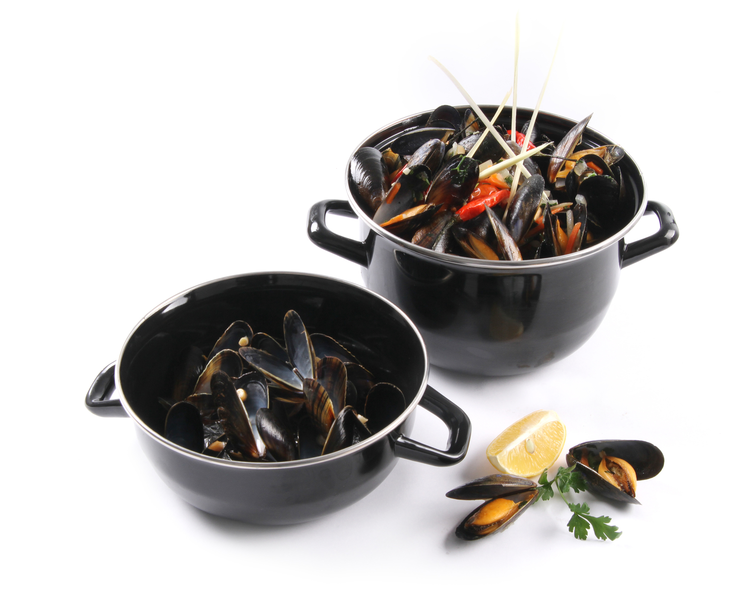 Musselgryta- med lock 3 liter - 2