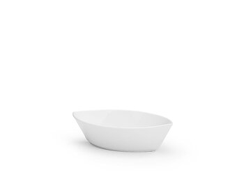 Tallrik Actual Oval Djup, 23,4x14,4 cm