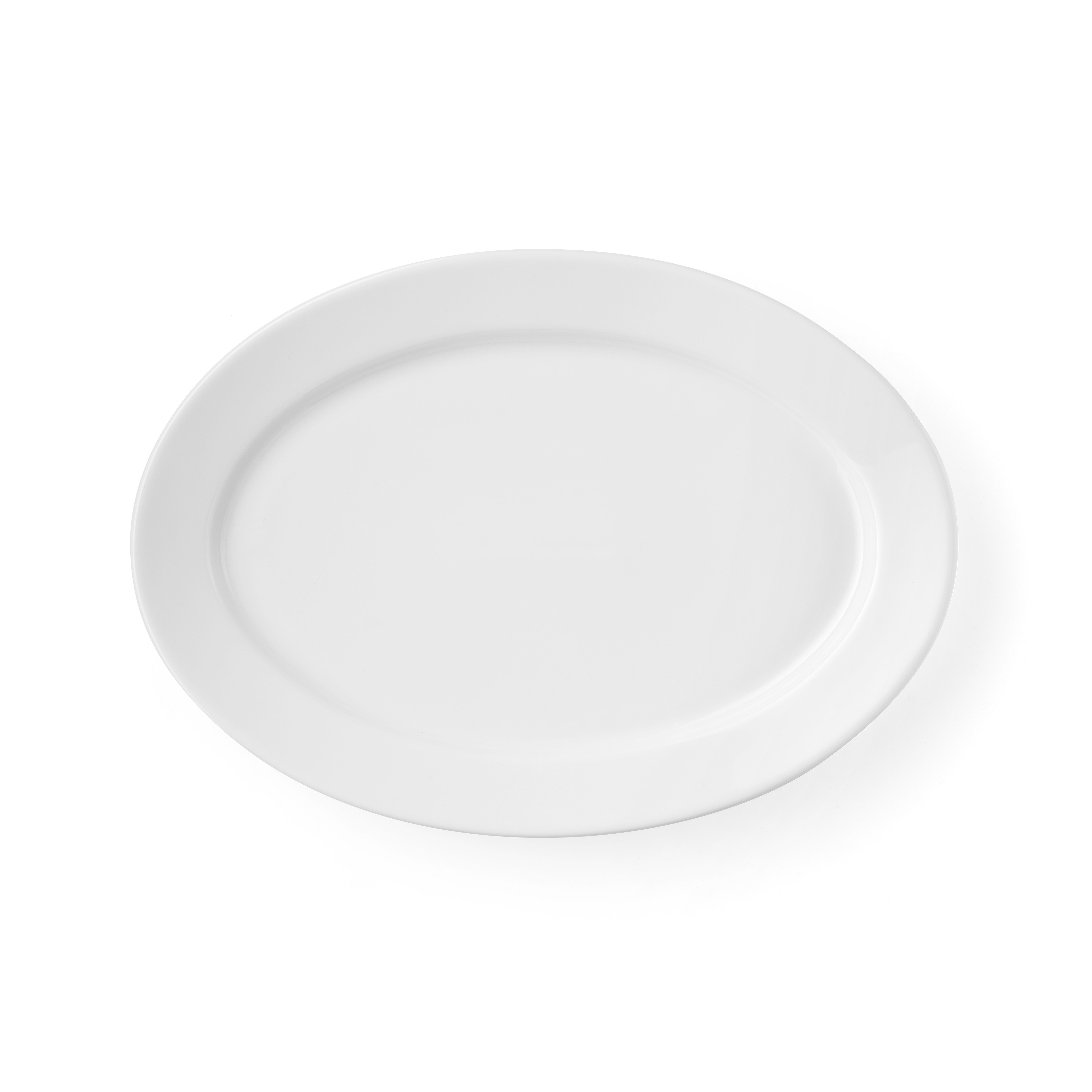 Restaurant plate Excellency, flat oval, 36x19 cm