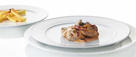 Restaurant plate Excellency, flat oval, 36x19 cm - 3