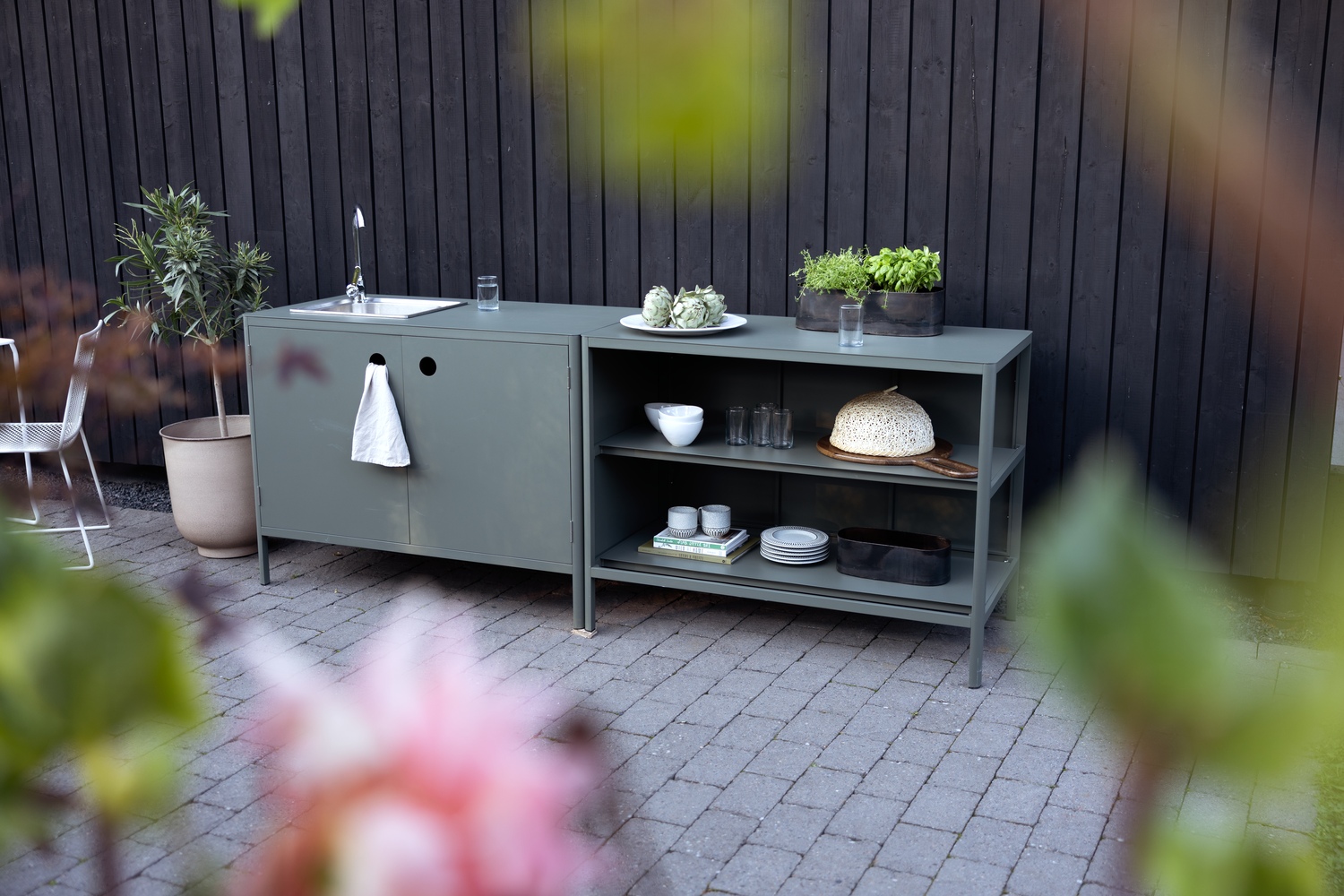KELIA outdoor kitchen Zin Red - 7
