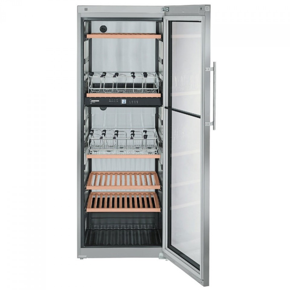Vinkyl Liebherr WTpes, 155 vinflaskor, två temperaturzoner - 3