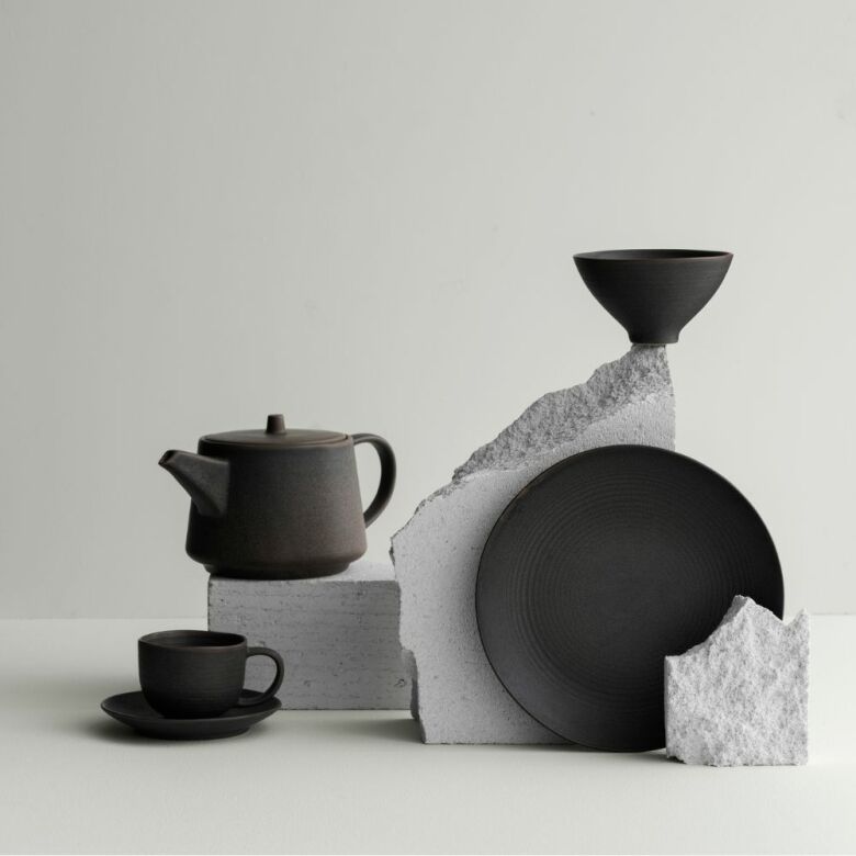 Kumi Mug with Handle 29 cl Ø8 cm Espresso - 3