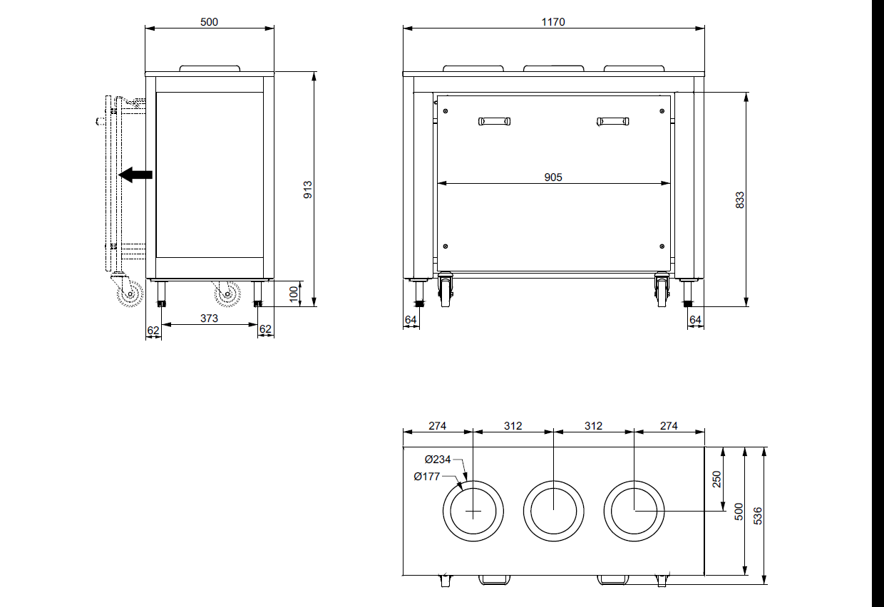 Waste sorting module - OMNIA - 5