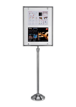 Big Sign Sign Holder Chrome