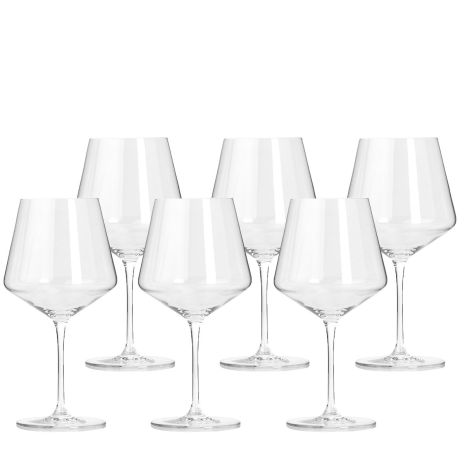 PUCCINI 6-pack Burgundy Red Wine Glass, 730ml