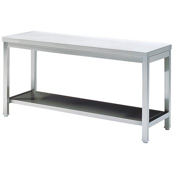  Arbetsbänk med underhylla, djup 600 mm