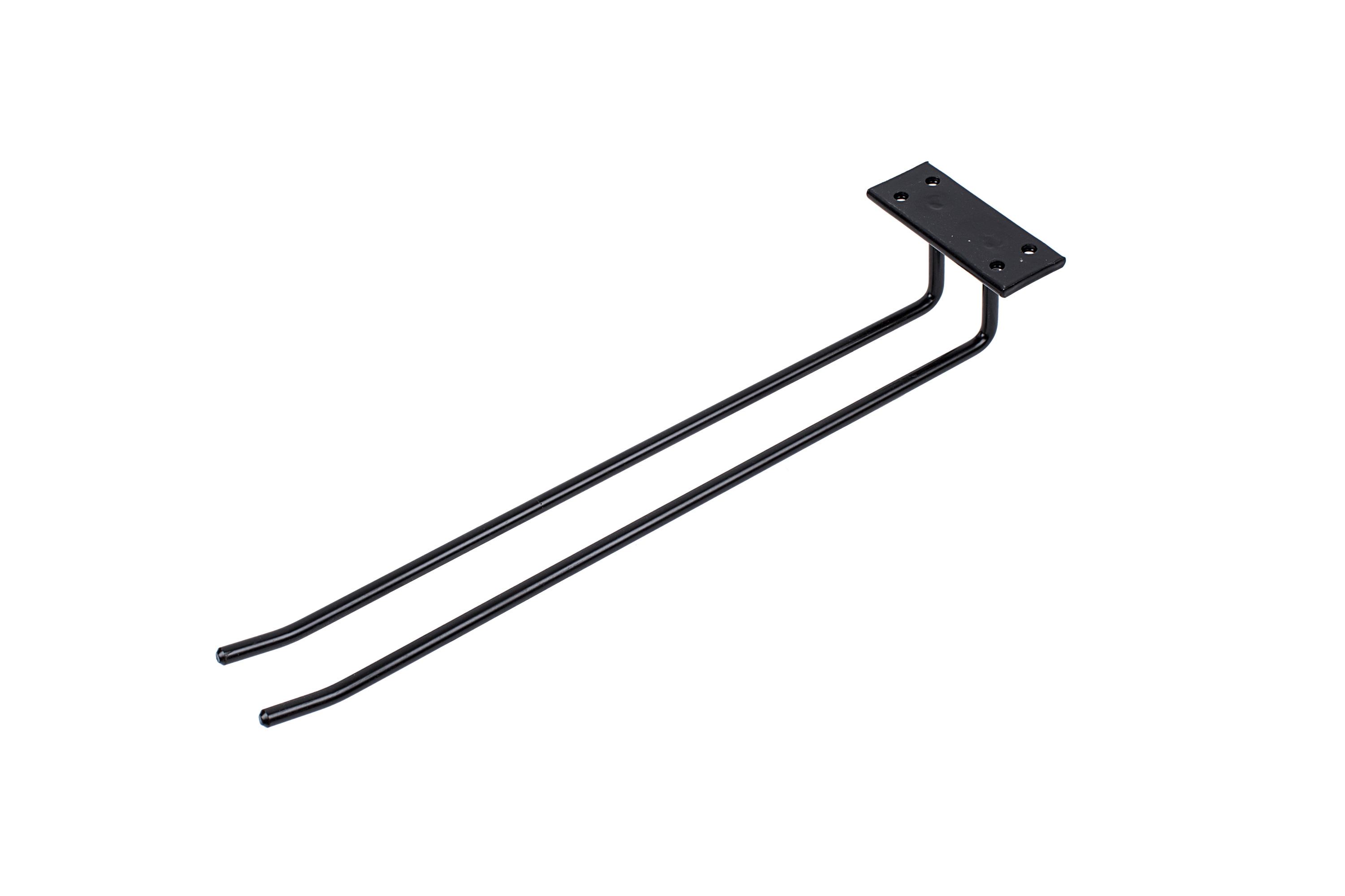 Glass mount for roof mounting, Black, 1 sektion - 2