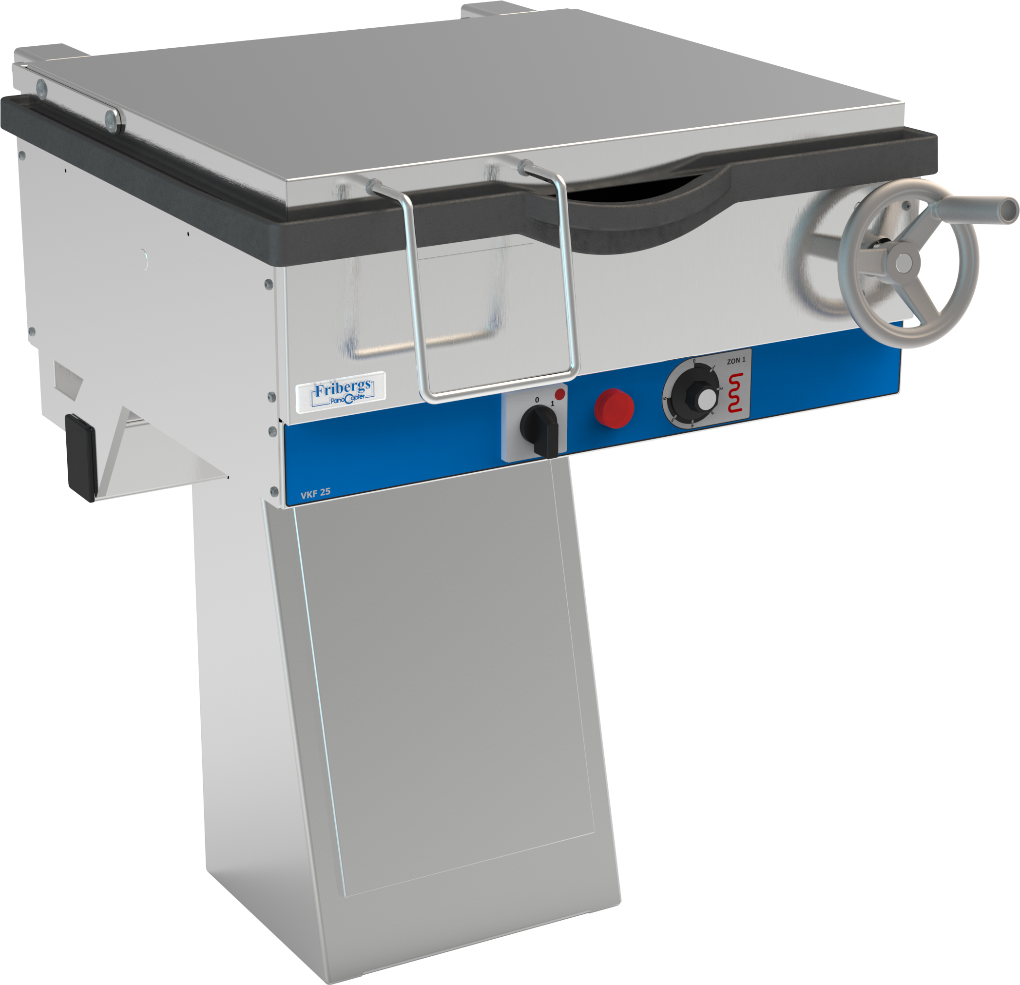 STEKBORD Gjutjärnshäll, 753mm djup