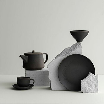 Kumi Salad bowl S Ø21 cm Espresso