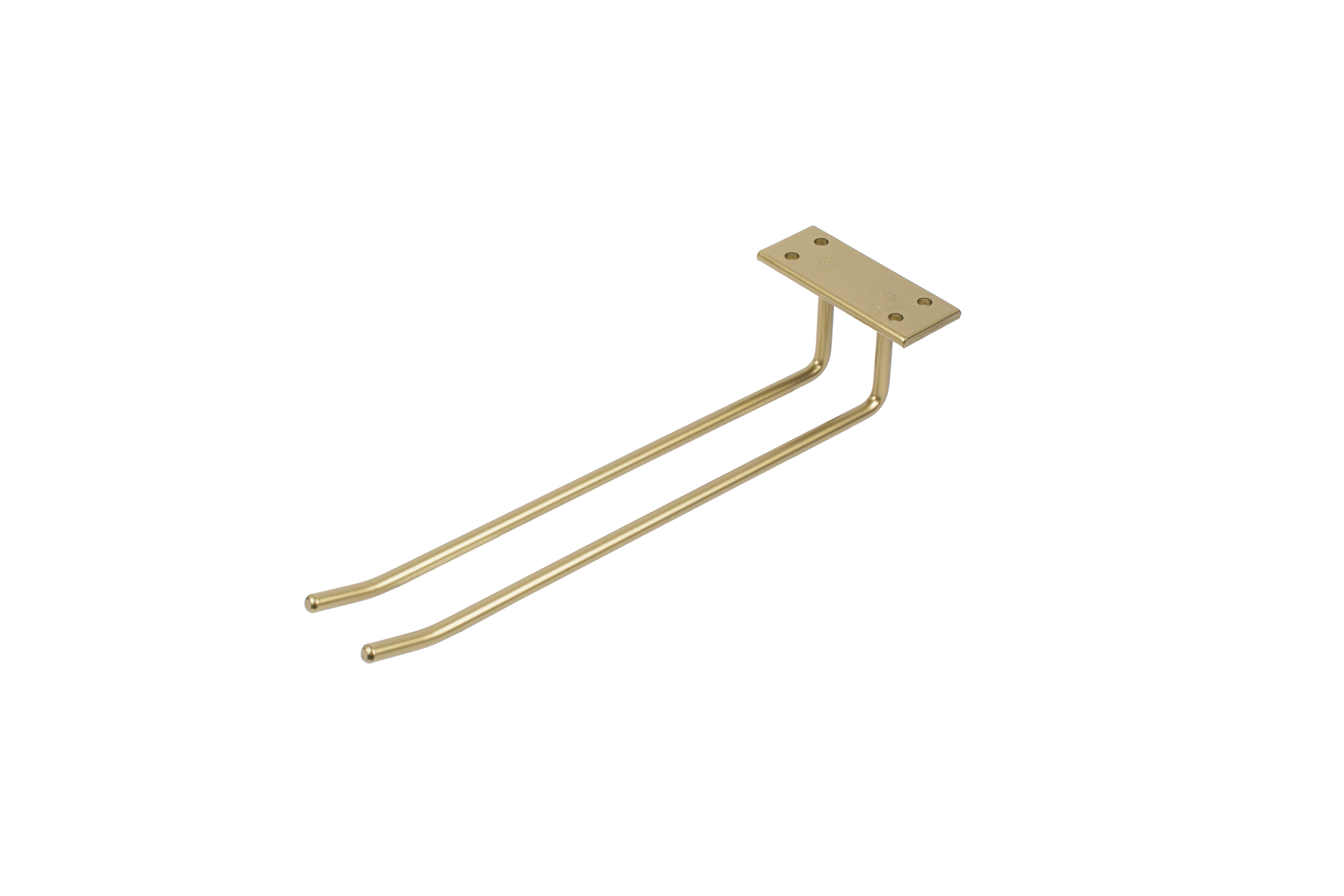 Glass mount for roof mounting, Gold, 1 sektion