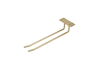 Glass mount for roof mounting, Gold, 1 sektion