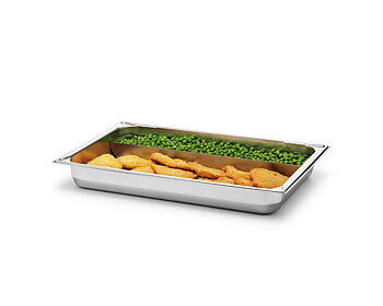 Canteen divider in stainless steel