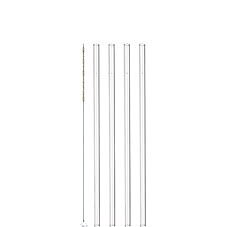 Straw Glass 4-pack incl. Brush