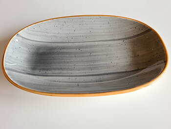Bonna Space Oval plate 24 cm