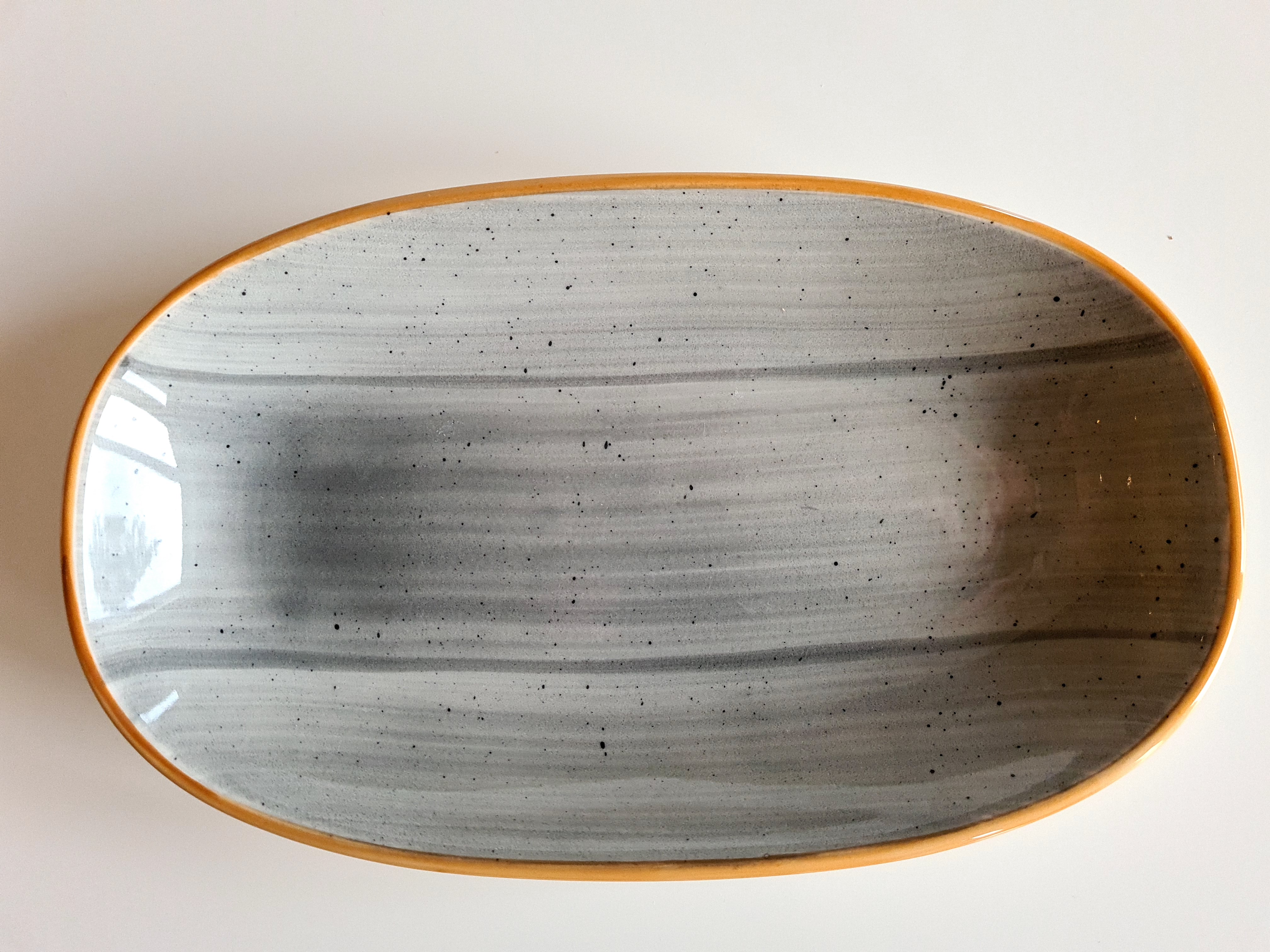 Bonna Space Oval tallrik 24 cm - 2