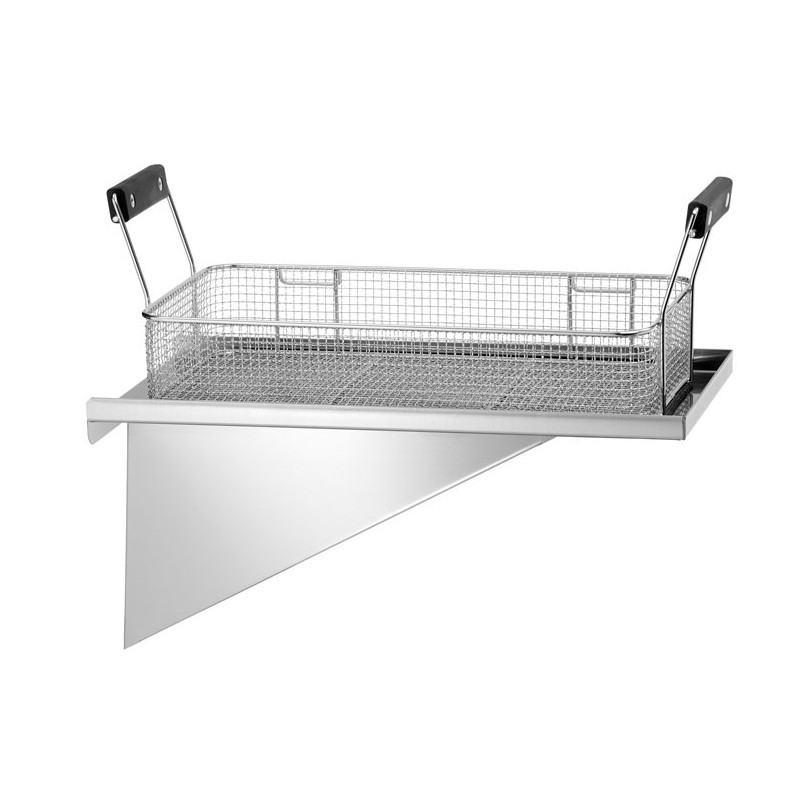 Storage for fryer basket