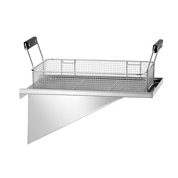 Storage for fryer basket