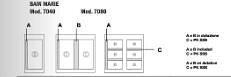 Water bath / Bain Marie gas, bench model, GN 1/1