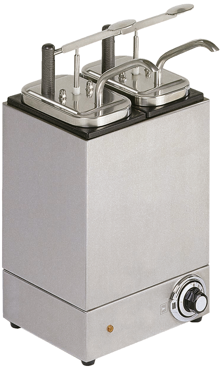 Dispenser for sauce - hot