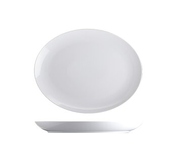 BASIC  Plate oval 20x16cm