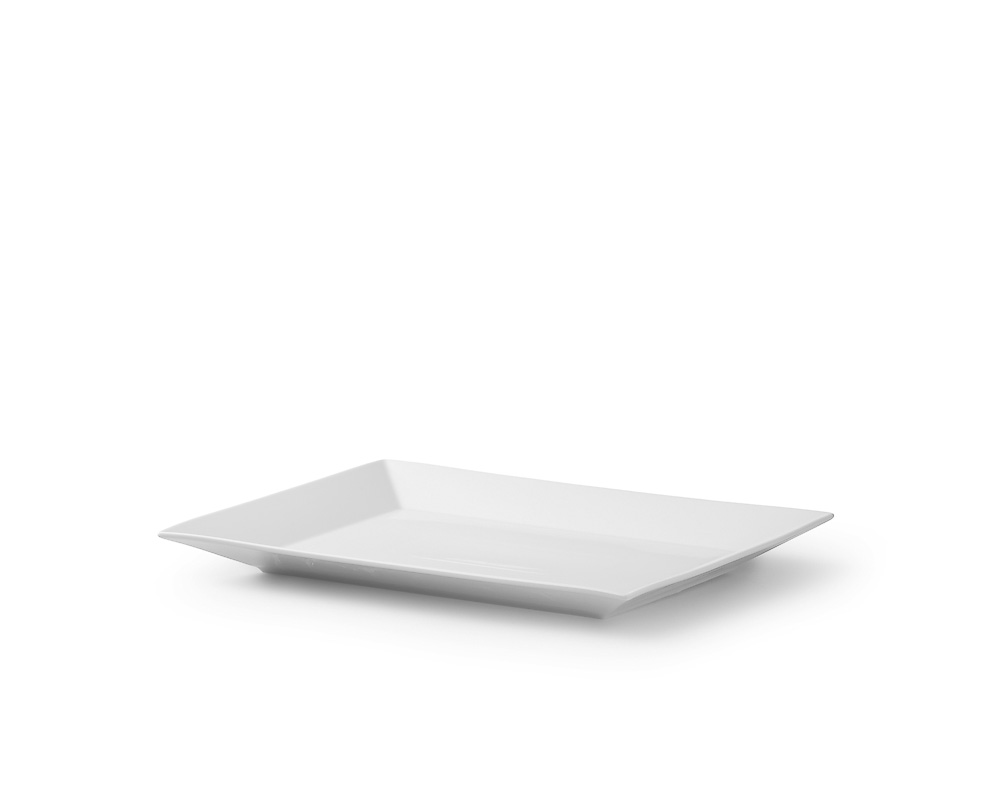 Plate Actual Rectangular, 36.7x26.8 cm