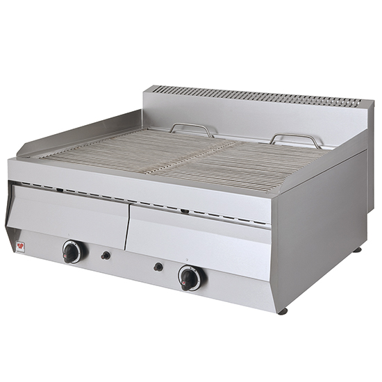 Vattengrill,Gas, bordsmodell, 2 zoner