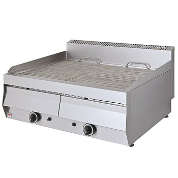 Vattengrill,Gas, bordsmodell, 2 zoner