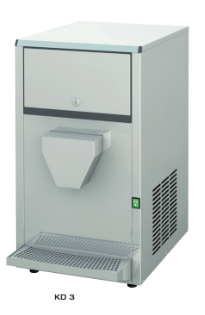 Isdispenser KD 3, bordsmodell, 30 kg/24h