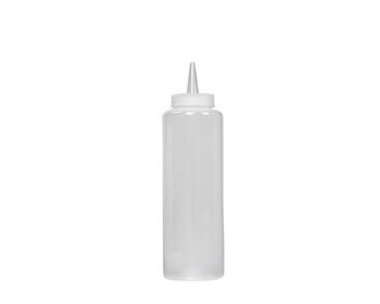 Dressingflaska transp PP plast  355ml