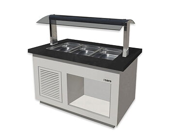 Salladsbar modell PREMIUM LINE 4xGN1/1