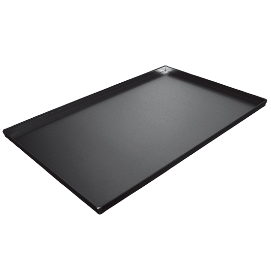 teflon coated aluminium tray, 600x400x20 h mm