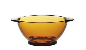 Duralex Bowl with handle 51 cl AMBER D13.5 cm
