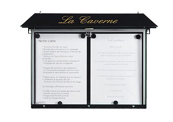 Menu cabinet Normandy - 2x A4