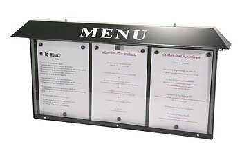 Menu cabinet Normandy - 3x A4