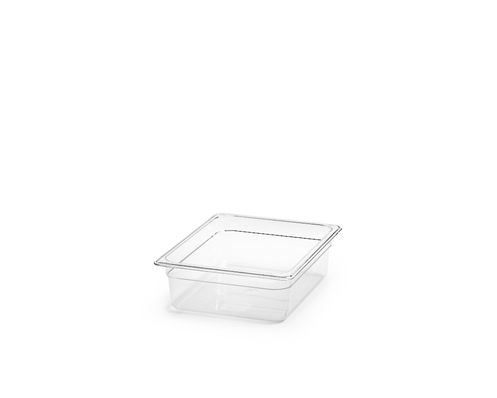 Plastic Canteen GN1/2, Transparent - 2