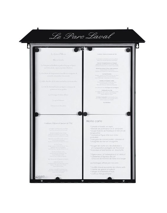 Menu cabinet Normandy - 4x A4