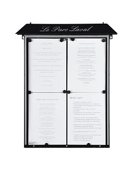 Menu cabinet Normandy - 4x A4