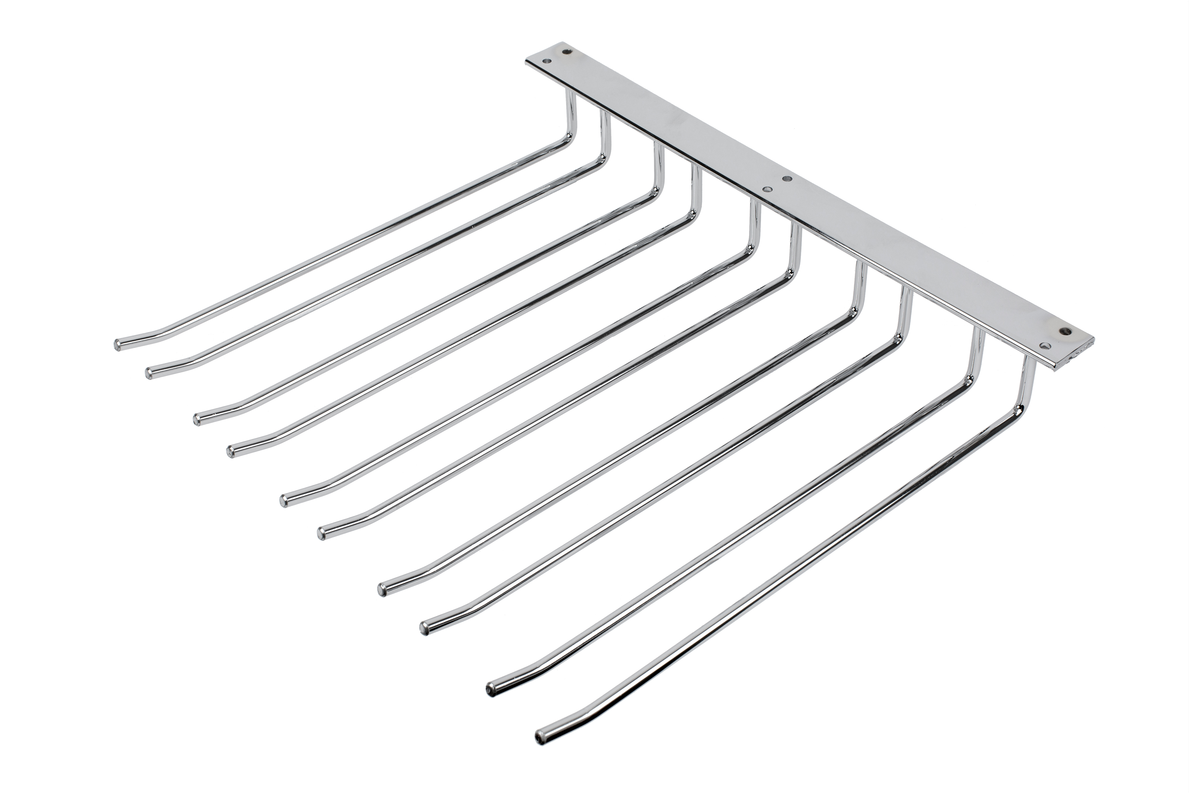 Glass mount for roof mounting, Silver, 5 sections - 2